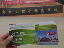 遛紙小分隊在陜西延安宣傳西安展會 (12)